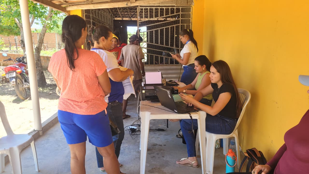 Comunidade de Poço do Sal recebe atendimento do Ponto de Atendimento Virtual (PAV) da Receita Federal